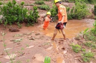 Mưa lớn, sạt lở đất, phải tạm dừng cấp điện tại một số tỉnh miền núi phía Bắc 