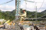 Vận hành đường dây 500 kV Trung tâm điện lực Vĩnh Tân rẽ Sông Mây - Tân Uyên