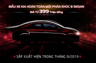 Kia Soluto bắt đầu nhận đặt hàng, giá khởi điểm từ 399 triệu đồng 