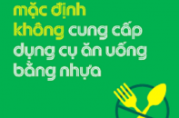 GrabFood triển khai sáng kiến Giảm nhựa sống xanh