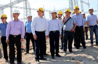 Thúc tiến độ Trạm biến áp 220 kV Ninh Phước và đường dây truyền tải điện