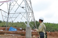 Đường dây 500 kV Dốc Sỏi - Pleiku 2 chờ mặt bằng trên nhiều hàng mục