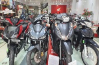 Doanh số xe máy của Honda giảm mạnh