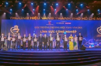PVFCCo được vinh danh “Thương hiệu vàng TP. Hồ Chí Minh” năm 2021