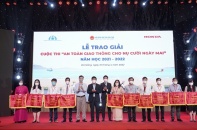 Trao giải cuộc thi “An toàn giao thông cho nụ cười ngày mai” 