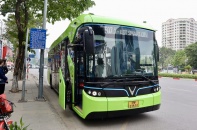 Thêm tuyến xe bus điện phục vụ Thủ đô 