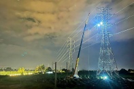 EVNNPT không quản ngày đêm phục vụ thi công cao tốc Bắc-Nam