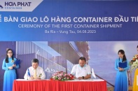 Container Hoà Phát chính thức tới tay khách hàng 