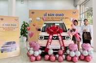 TMT Motors bàn giao xe điện HongGuang MiniEV đến những khách hàng đầu tiên