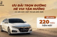 Các loại xe ô tô của Honda lại ngập khuyến mãi 