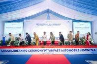 VinFast động thổ nhà máy lắp ráp xe điện vốn 200 triệu USD tại Indonesia  