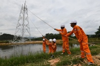 Dự án Đường dây 500 kV mạch 3 Quảng Trạch - Phố Nối dồn sức về đích