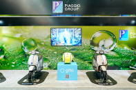 Piaggio giới thiệu xe máy và robot tự hành chạy điện