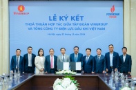 Vingroup và PV Power hợp tác phát triển hệ thống trạm sạc điện 