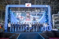 Honda Việt Nam đạt mốc 40 triệu xe máy xuất xưởng tại Việt Nam 