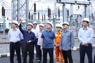 Tổng giám đốc EVNNPT động viên các đơn vị bị ảnh hưởng thiên tai tại Khánh Hòa