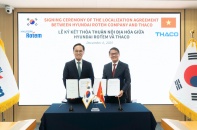 THACO ký thỏa thuận nội địa hóa phát triển công nghiệp đường sắt tại Việt Nam với Hyundai Rotem