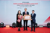 Toyota Việt Nam đón nhận Huân chương Lao động hạng Nhất 