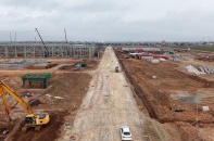 Nhà máy Omoda & Jaecoo Việt Nam chuẩn bị lắp đặt thiết bị quy mô lớn 