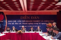 Diễn đàn Báo chí – cầu nối doanh nghiệp và Chính phủ