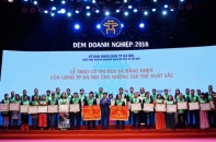 Vinh danh gần 200 doanh nghiệp Thủ đô tại Đêm Doanh nghiệp 2019