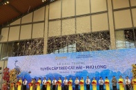 Khai trương tuyến cáp treo Cát Hải - Phù Long tại Hải Phòng