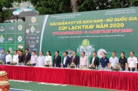 Hải Phòng: Khai mạc giải quần vợt VTF Masters 500-2-Lạch Tray Cup 2020