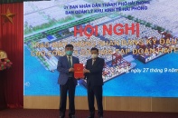 Hải Phòng trao chứng nhận đầu tư Dự án bến số 5, 6 khu bến cảng Lạch Huyện