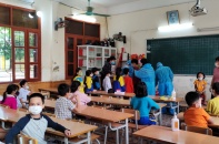 Nhiều trường ở Hải Dương, Hải Phòng cho học sinh học online, nghỉ học để phòng dịch