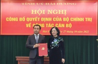 Ông Trần Đức Thắng được điều động giữ chức Bí thư Tỉnh ủy Hải Dương