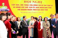 Hải Dương tiếp xúc, đối thoại với 550 doanh nhân