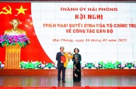 Ông Lê Tiến Châu giữ chức Bí thư Thành ủy Hải Phòng