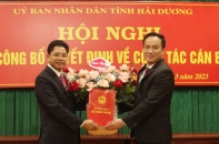 Hải Dương bổ nhiệm lãnh đạo mới