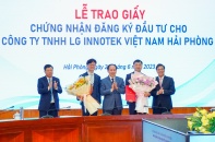 LG Innotek Việt Nam Hải Phòng tăng vốn thêm hơn 1 tỷ USD