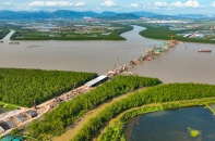 Hải Phòng và Quảng Ninh phấn đấu hoàn thành cầu Bến Rừng trong tháng 4/2024