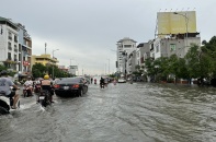 Hải Phòng tìm giải pháp cho nội đô không biến thành sông khi có mưa lớn, triều dâng