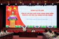 Tổng Bí thư Tô Lâm: Hải Phòng phải phát triển ngang tầm các thành phố tiêu biểu ở Châu Á