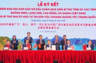 Gặp gỡ đầu Xuân 2025 giữa lãnh đạo các địa phương của Việt Nam và Trung Quốc