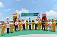 Nhựa Tiền Phong khánh thành 3 cây cầu nối yêu thương tại Long An, Kiên Giang, Hậu Giang