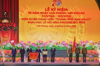 Ấn tượng Lễ hội Hoa Phượng Đỏ 2025, Hải Phòng đón nhận “Thành phố Anh hùng”