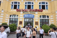 Tuyến tàu Hải Dương - Hải Phòng chính thức hoạt động đưa đón cán bộ đi làm