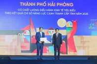Hải Phòng lọt Top 5 địa phương dẫn đầu về chất lượng điều hành kinh tế PCI 2.0