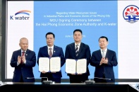 Hải Phòng ký kết hợp tác với K-Water (Hàn Quốc) về phát triển hạ tầng nước thông minh