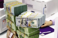Tỷ giá trung tâm tăng mạnh sau Tết, trần nới lên 25.685 VND/USD