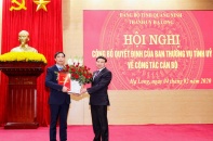 Thành phố Hạ Long, tỉnh Quảng Ninh có tân Bí thư Thành uỷ