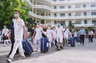 500 cán bộ, nhân viên y tế Quảng Ninh hỗ trợ Hà Nội phòng, chống dịch