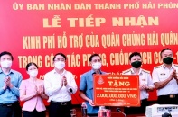 Hải Phòng tiếp nhận thêm 3 tỷ đồng, 5 xe tiêm chủng lưu động để phòng chống dịch