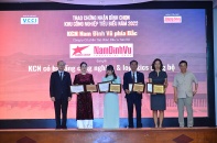 Nam Đình Vũ được vinh danh là KCN có hạ tầng công nghiệp và logistics đồng bộ