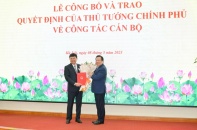 Công bố quyết định ông Ngô Hoàng Ngân giữ chức Chủ tịch Tập đoàn TKV