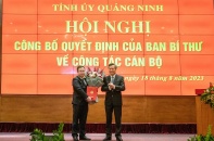 Ông Đặng Xuân Phương làm Phó Bí thư Tỉnh ủy Quảng Ninh